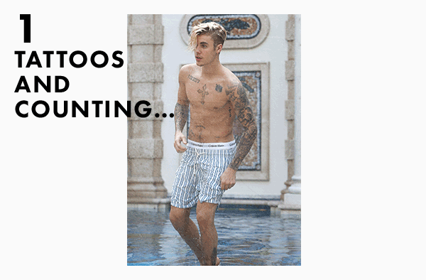 Justin Bieber In Number Infographic – Style Stats & More