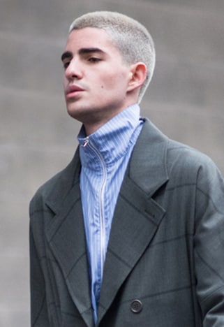 Three New Mens Hairstyles For Spring 2017 – Grooming Trends including undercut braids and dreads, bleached blonde buzz cut and cool mid-length hair.