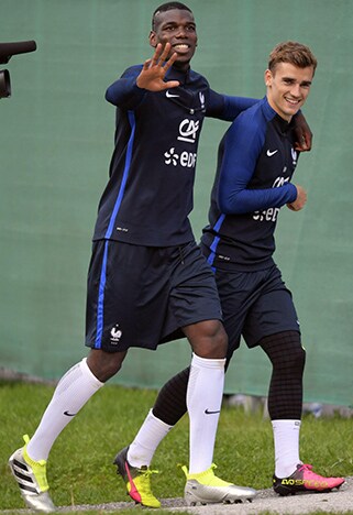 Paul Pogba Antoine Griezmann
