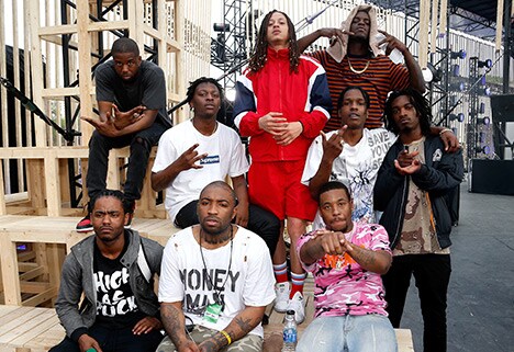 stylish rap collectives asos wu tang clan odd future A$AP mob BBK