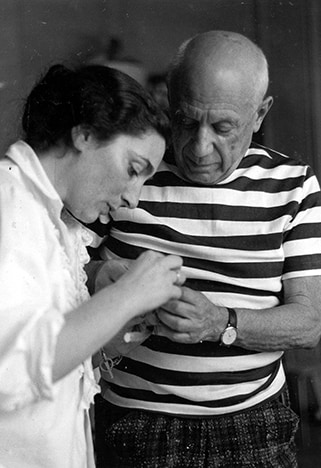History of the Breton stripe top, Pablo Picasso. 