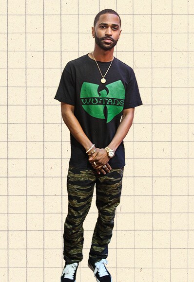 Look du jour Big Sean t-shirt Wu-Tang Atlanta