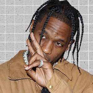 travis scott hair tied