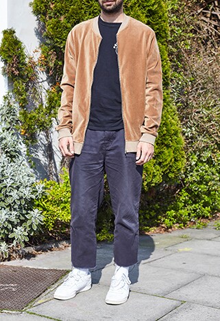 ASOS staff style how to wear corduroy