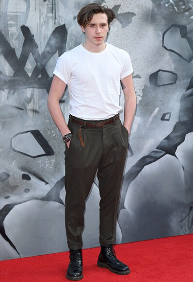 Brooklyn Beckhams Military-Style