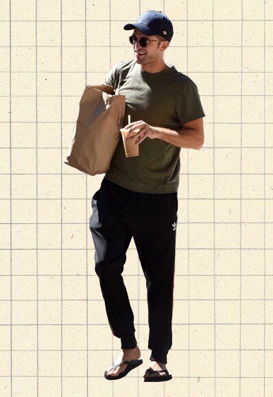outfit of the day style advice robert pattinson r-patz summer comfies