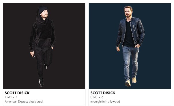 scott disick in tonal colours