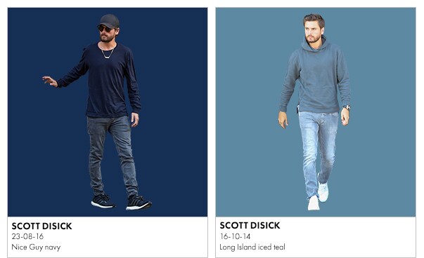 scott disick in tonal colours