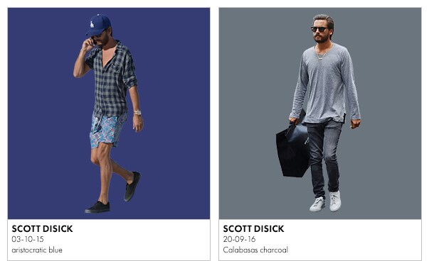scott disick in tonal colours