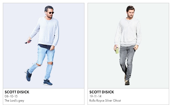 scott disick in tonal colours