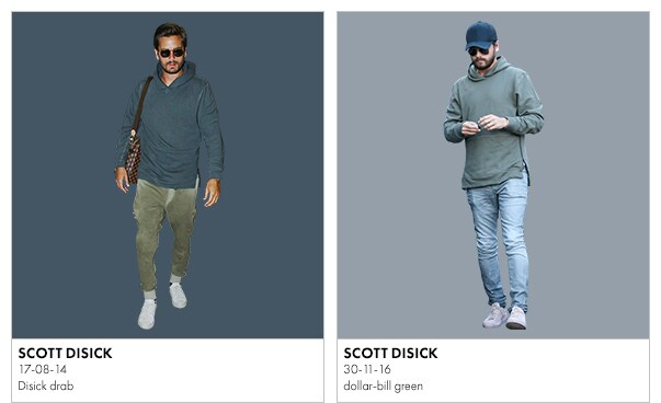 scott disick in tonal colours