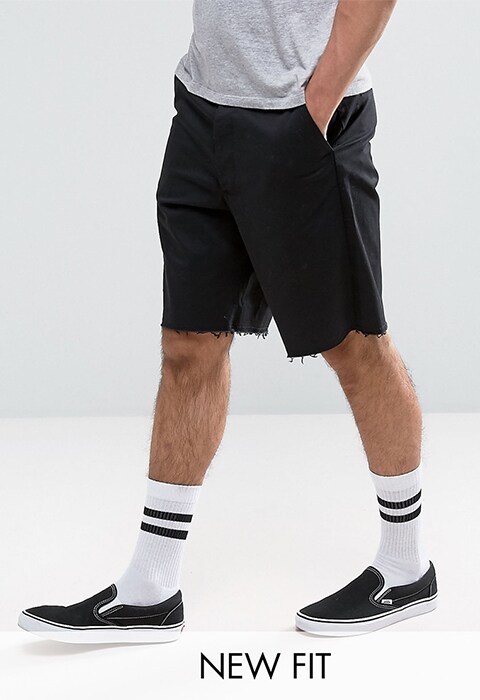 New fit skater shorts