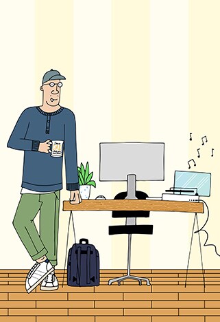 father's day gift guide illustrations running activewear creative asos