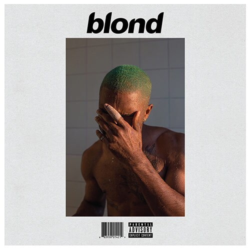 Frank Ocean - Blonde album cover style