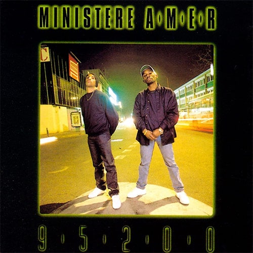 Ministère A.M.E.R – 95200 album cover style