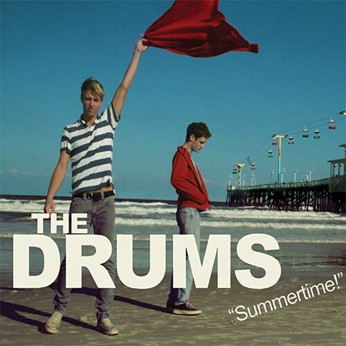 the Drums summertime album cover style