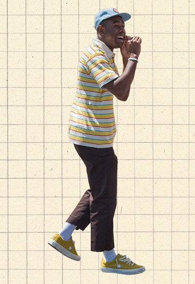 tyler the creator yellow shoes
