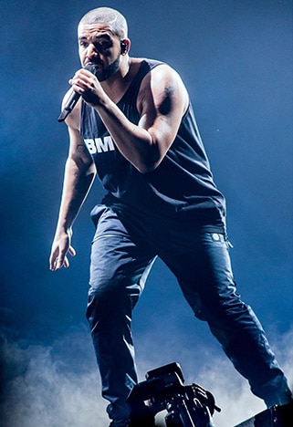 Drake wearing a muscle vest | ASOS Style Feed