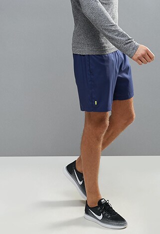 New Look SPORT running shorts in navy, available at ASOS | ASOS Style Feed