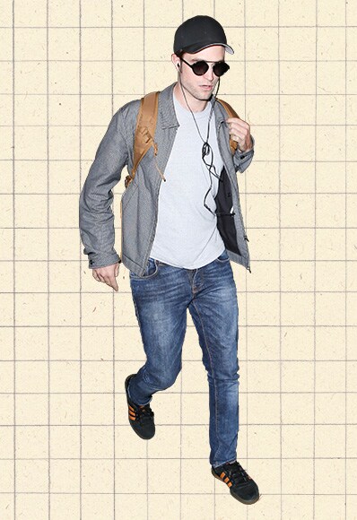 robert pattinson r-patz travel style seasonal uniform asos