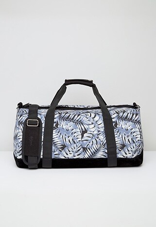 Mi-Pac duffel bag with tropical leaf print | ASOS Style Feed