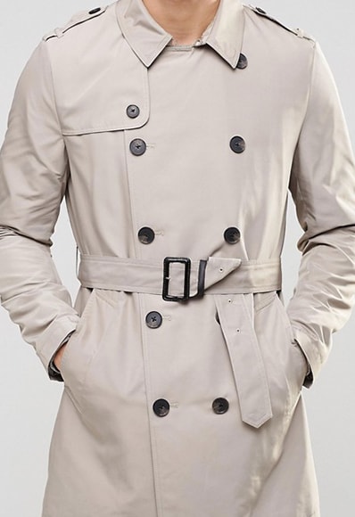 Don draper trench outlet coat