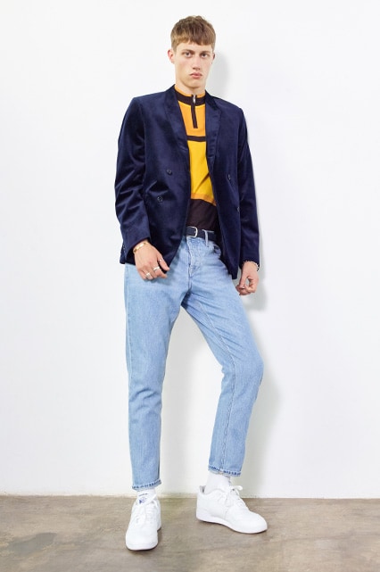 Male model wearing denim, from ASOS | ASOS Style Feed