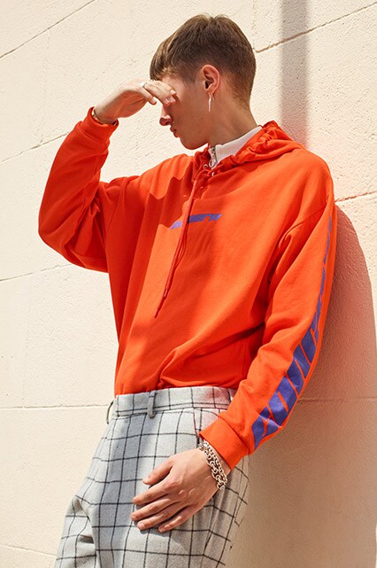 Model wearing heritage check trousers | ASOS Style Feed
