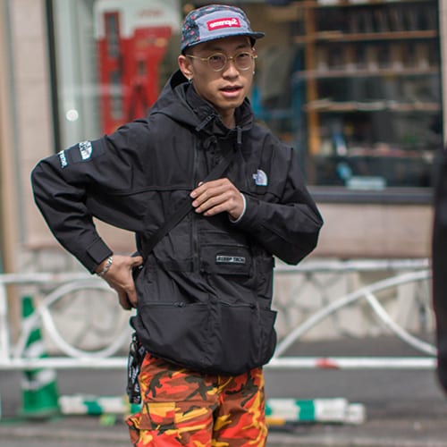 Street styler in The North Face jacket | ASOS Style Feed