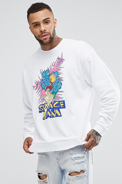 Top 10: Sweatshirts featuring an ASOS sweatshirt with Space Jam print | ASOS Style Feed