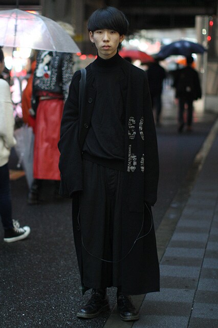 Street style Tokyo Fashion week