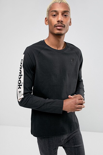 Top 10: Autumn Essentials featuring a Reebok long-sleeved top with arm print | ASOS Style Feed