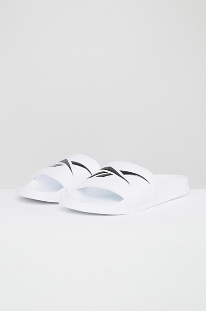 Reebok Vector Sliders In White, available on ASOS  | ASOS Style Feed