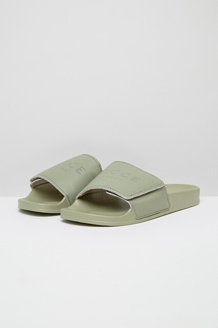 Nicce London Sliders In Khaki, available on ASOS  | ASOS Style Feed