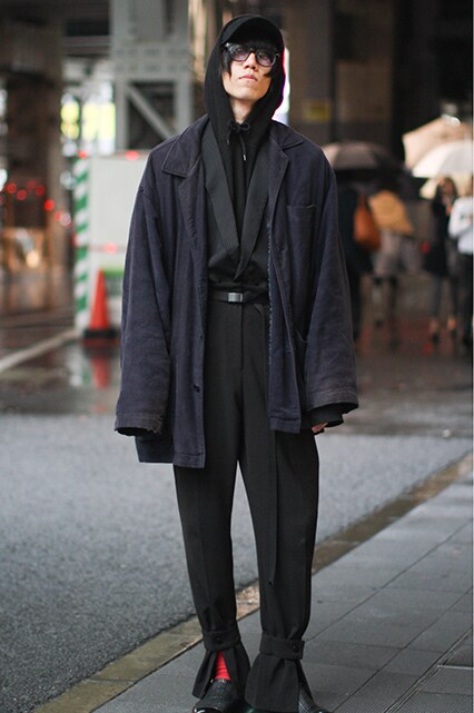 Street style Tokyo Fashion Week Bonnets & casquettes