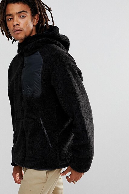 Top 10: Best of Everything a Nike Everett hooded borg jacket | ASOS Style Feed