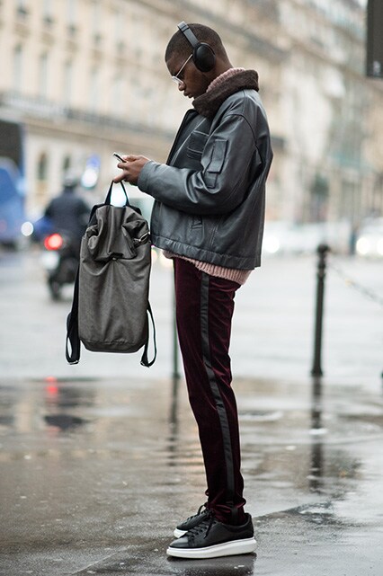Paris Fashion Week AH18 street style Homme Asos