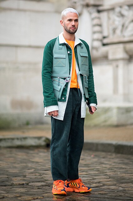 Paris Fashion Week AH18 street style Homme Asos