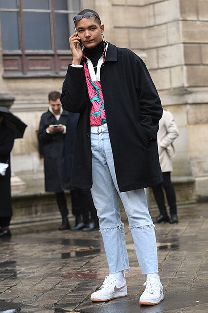 Paris Fashion Week AH18 street style Homme Asos