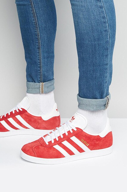 Adidas Originals - Gazelle - Baskets - Rouge Homme