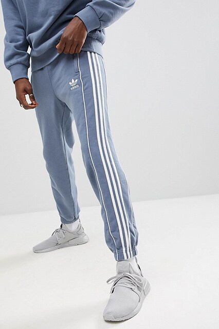 adidas Originals - Nova - Pantalon de jogging rétro - Gris Homme