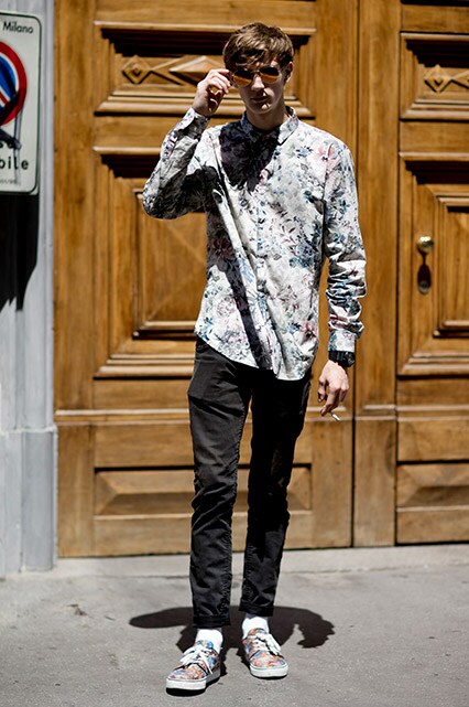 STYLISH GUYS IN FLORAL PRINTS