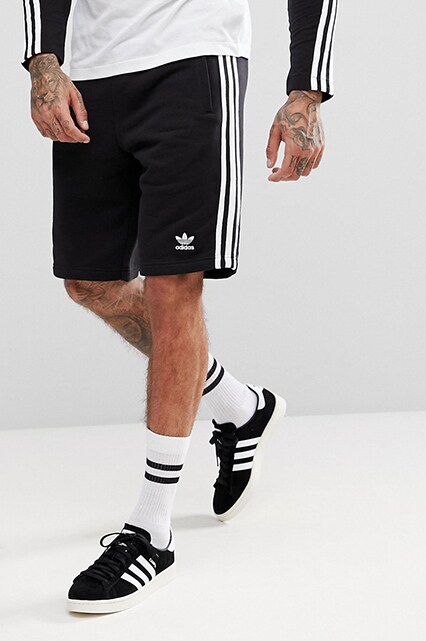 adidas Originals adicolor 3 Stripe shorts available at ASOS | ASOS Style Feed