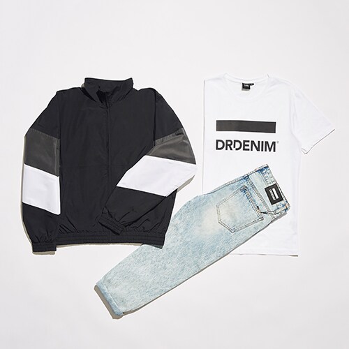 Dr Denim T-shirt, jeans and track jacket available at ASOS | ASOS Style Feed