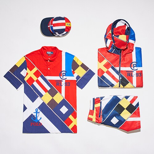 CP-93 Polo Ralph Lauren capsule polo shirt, hat, shorts and jacket available at ASOS | ASOS Style Feed