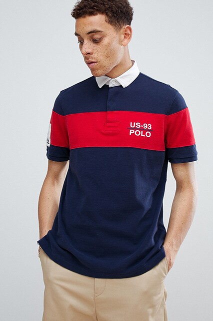 Polo Ralph Lauren CP-93 Capsule rugby polo shirt available at ASOS | ASOS Style Feed