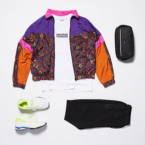 A Crooked Tongues T-shirt, printed track jacket | ASOS Style Feed