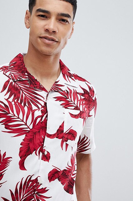 chemise hawaïenne tropicale leonardo dicaprio romeo + juliette