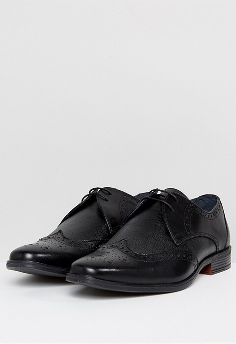 Black work shoes