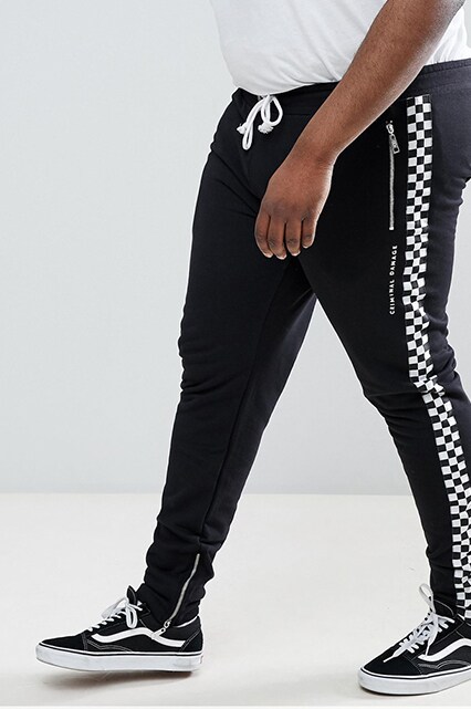 Criminal Damage Plus skinny joggers exclusive to ASOS | ASOS Style Feed